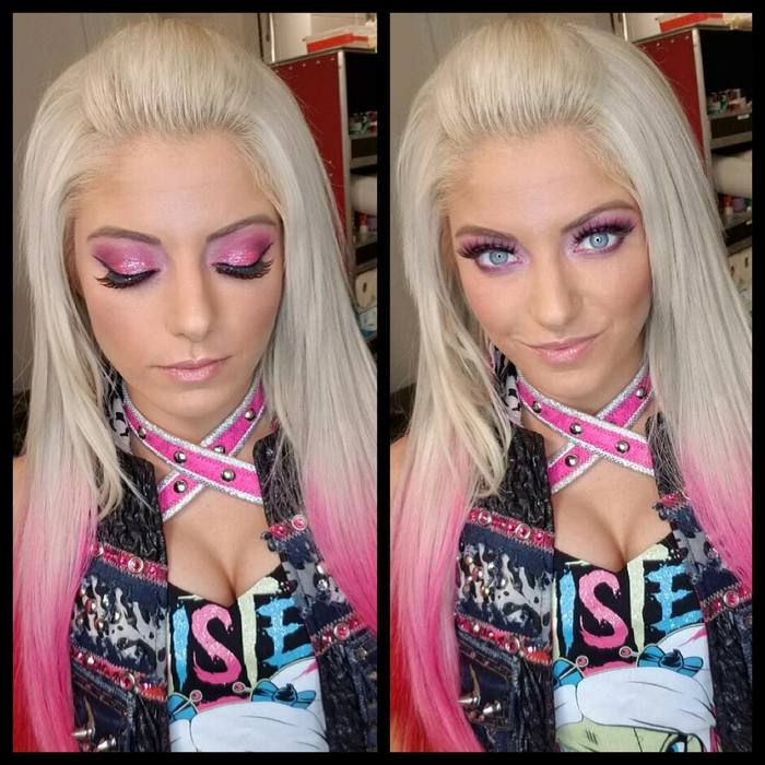 Alexa Bliss - , WWE, The photo, Makeup