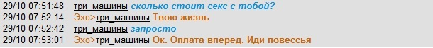 Неудачный пикапер или удачная менеджер по продажам? - Моё, Пикап, Чат, Облом