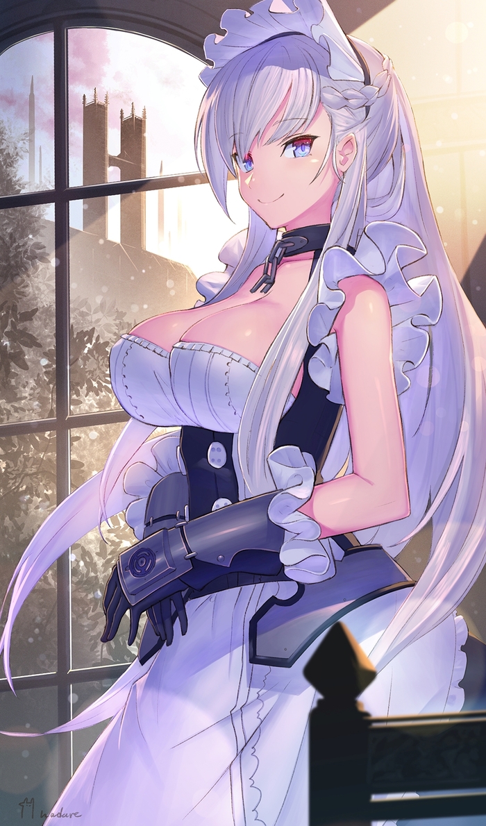 Anime art - Anime Art, Аниме, Azur Lane, Belfast