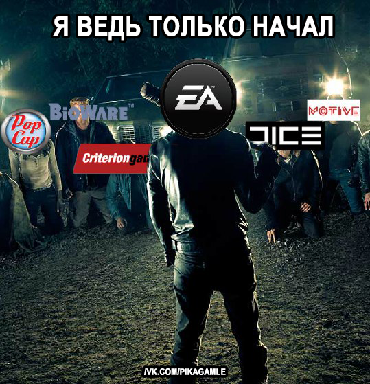 Hostages of Electronic Arts - EA Games, 