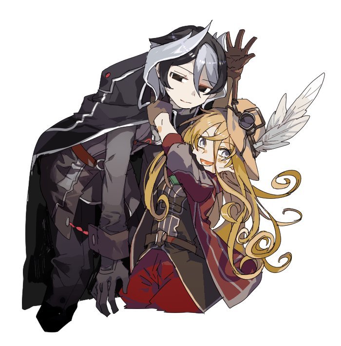 Lyza x2 - Made in abyss, , Lyza, Ozen, , Anime art, Longpost