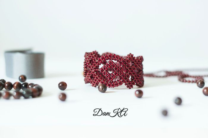 Danka. Works. Part 3 - , Beads, Craft, Creation, Needlework without process, Beaded necklace, A bracelet, Handmade, Longpost