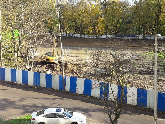 Калининград. Будущий тренировочный стадион к ЧМ-2018. Но у природы, похоже, свое мнение на этот счет - Моё, Фотография, Чемпионат мира по футболу 2018, Калининград