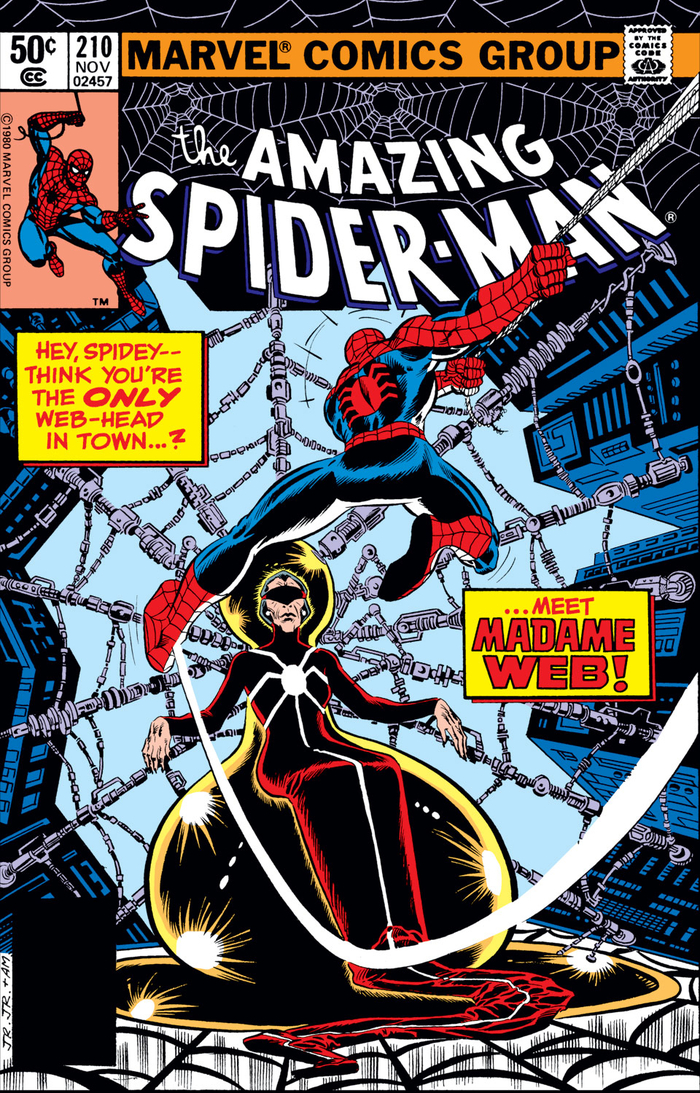 Introducing Comics: Bonjour, Madame! - My, Superheroes, Marvel, Spiderman, Madame Web, Comics-Canon, Longpost