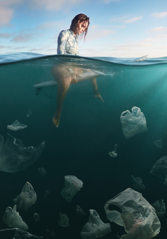"PLASTIC SURF" by Weston Fuller , , Weston Fuller, Photoshop, 