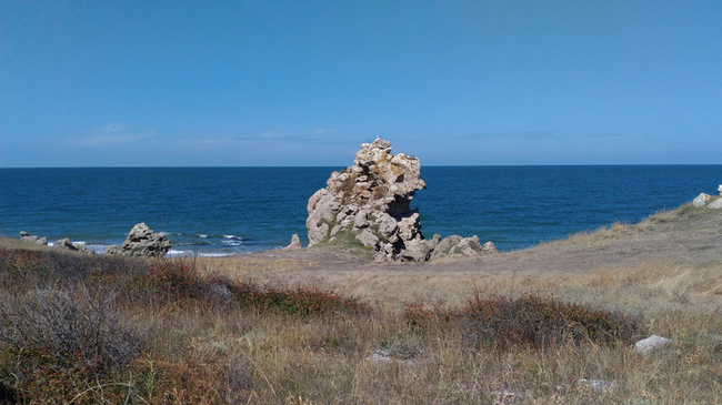 Wild coast of Crimea. - My, Crimea, Travels, Sea, Longpost