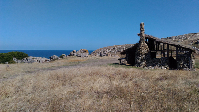 Wild coast of Crimea. - My, Crimea, Travels, Sea, Longpost