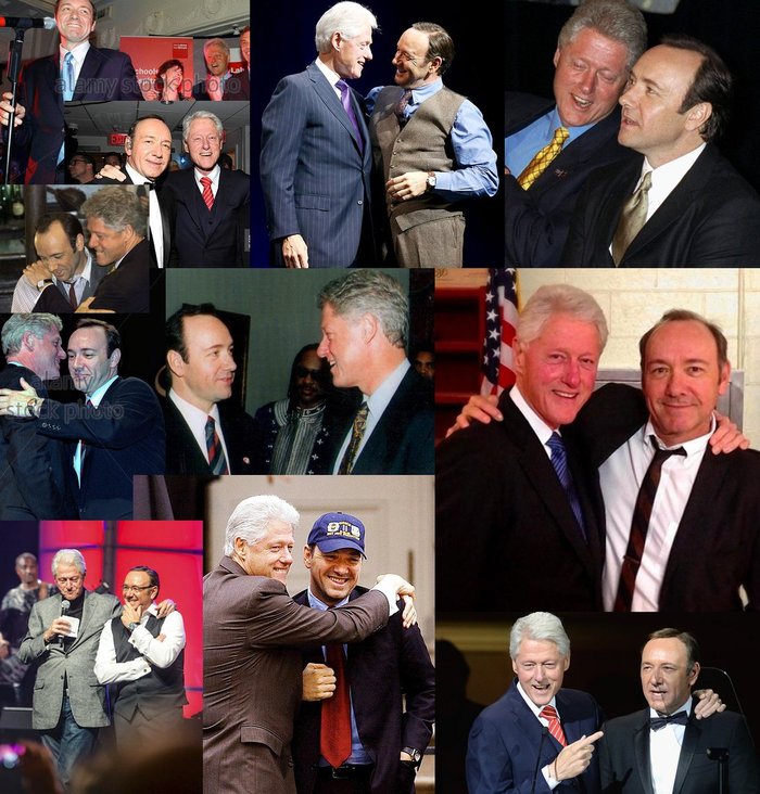 He probably played Monica then ... - Kevin Spacey, Clinton, Coming Out, , , Bill clinton