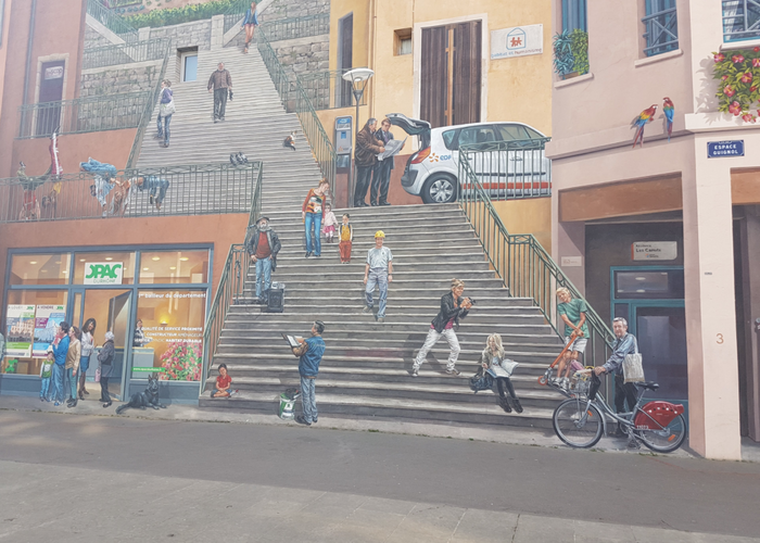 Стена Ткачей Стена Ткачей, арт, Франция, Европа, художество, длиннопост