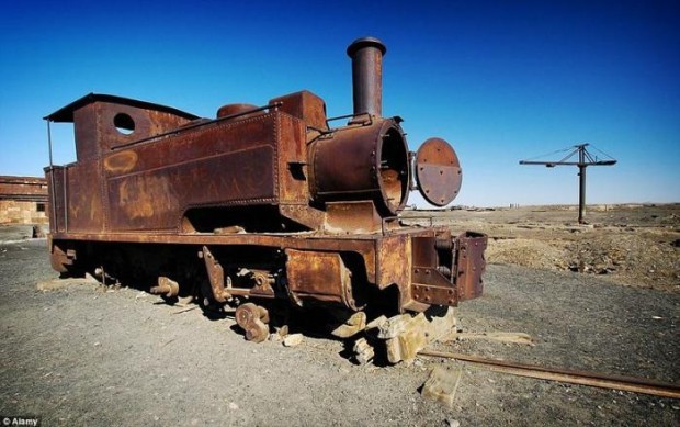 Abandoned mining town of Humberstone, Chile. - , mining town, Chile, , Abandoned, Longpost, Urbanphoto