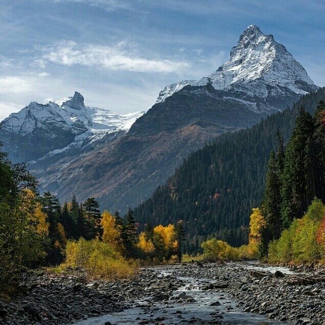 And at the end of the day, a little beauty in the feed...) - Nature, beauty, The mountains, Longpost