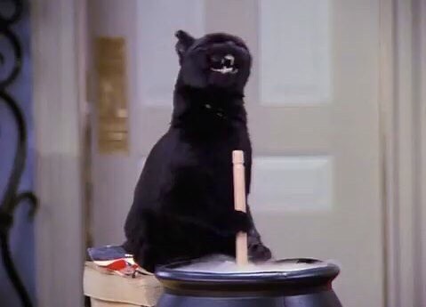 Oh those associations... - Salem Saberhagen, King and the Clown, Humor