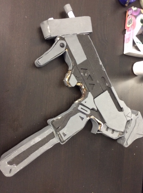 How I made Sombra's submachine gun - My, Overwatch, Sombra, Blizzard, Cosplay, Longpost