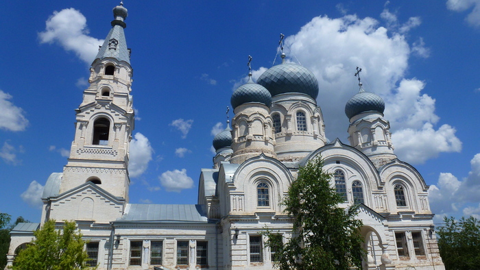 Church of the Archangel Michael in Yerzovka. Volgograd region - My, , Archangel Michael, , Volgograd region, Video, Longpost