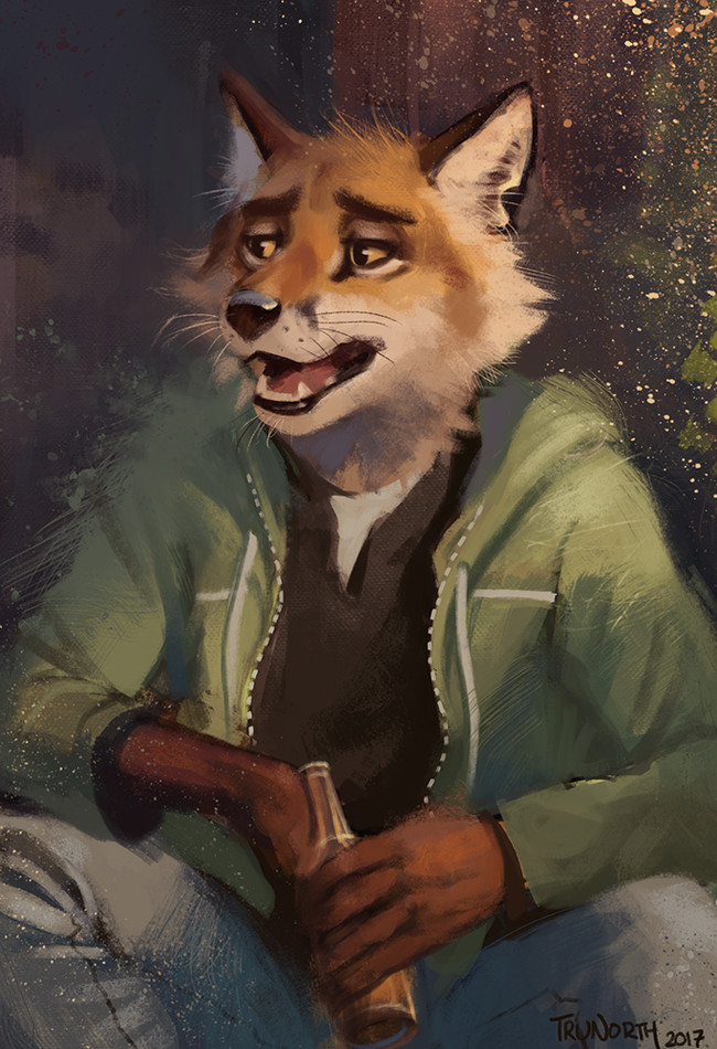 Problems? - Furry, Anthro, Art, Trunorth