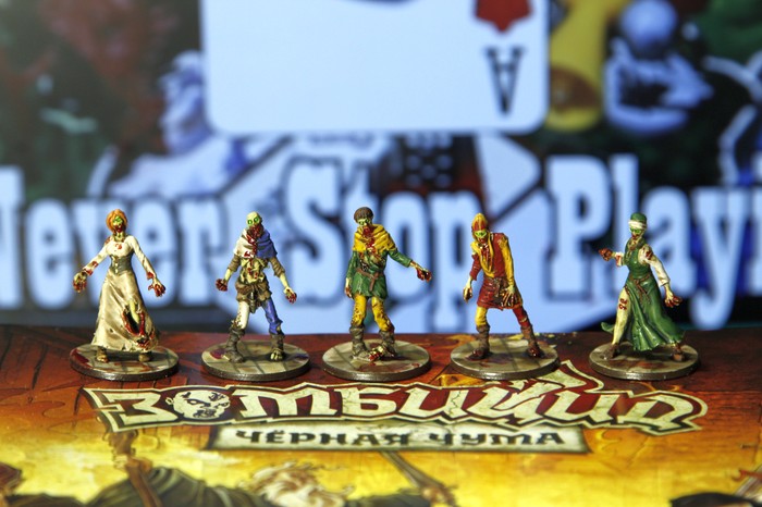 Board game Zombicide: Black Plague. - , , Hobbygames, Painting miniatures, Board games, My, Longpost