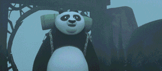 When I first subscribed to the @cynicmansion community - My, CynicMansion, GIF, Kung Fu Panda