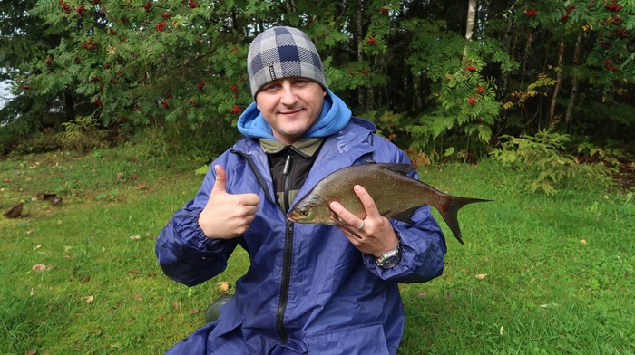 How to outsmart the roach and catch the bream. - My, Fishing, Feeder, Bream, Saimaa, Finland, Scoundrel, Roach, , Video, Longpost