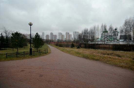 Pulkovo park - Saint Petersburg, Pulkovo park, Longpost