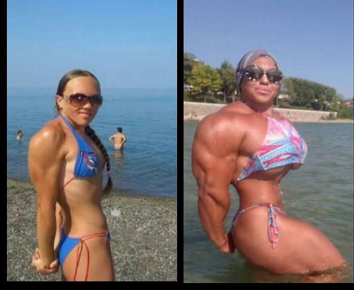 The most muscular bodybuilder in the world. - Body-building, Natalia Kuznetsova, Forms, Power, Longpost