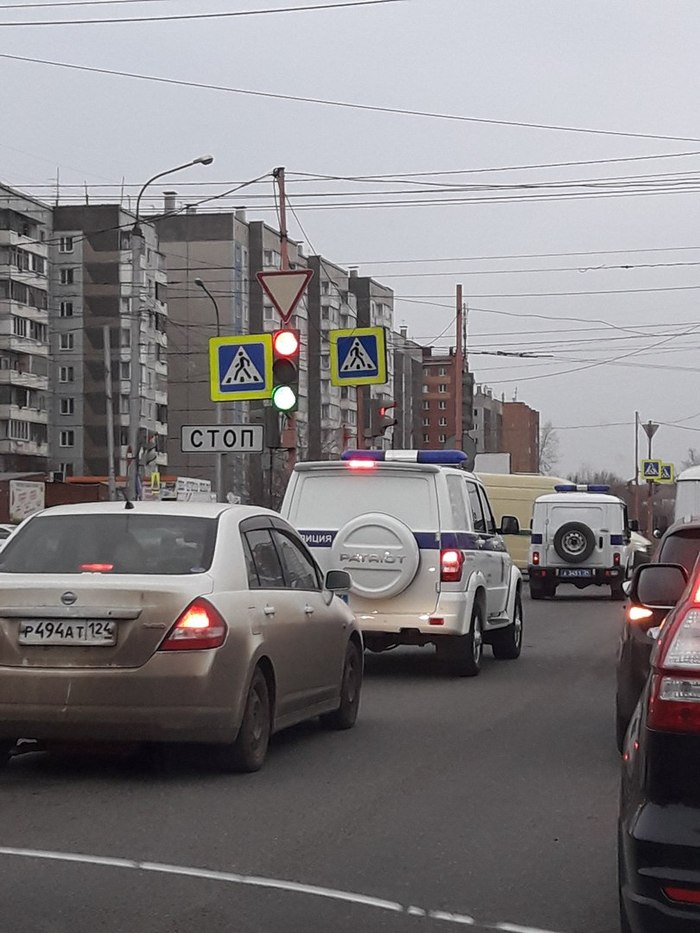 Listen to your heart - My, Merry traffic light, Krasnoyarsk