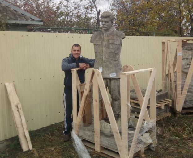 A resident of the Krasnodar Territory is selling a monument to Stalin for 1.25 million - Stalin, Краснодарский Край, Monument