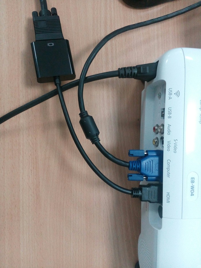 Подключение vga, hdmi - Моё, Помощь, Компьютер, Длиннопост