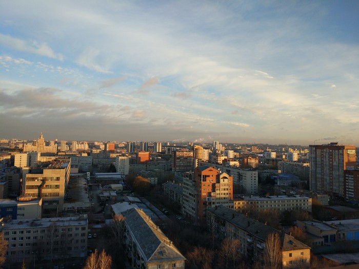 Sky of Chelyabinsk [ November 8, 2017 ] - Chelyabinsk, My, Longpost, Smog, Air