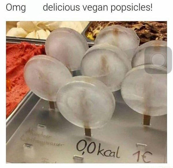 Gluten Free, Carb Free & Sugar Free - Vegan, Fitonyashka, Ice, 9GAG