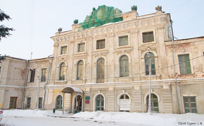 Imperial Travel Palace - Castle, Restoration, Tver, Longpost, Video