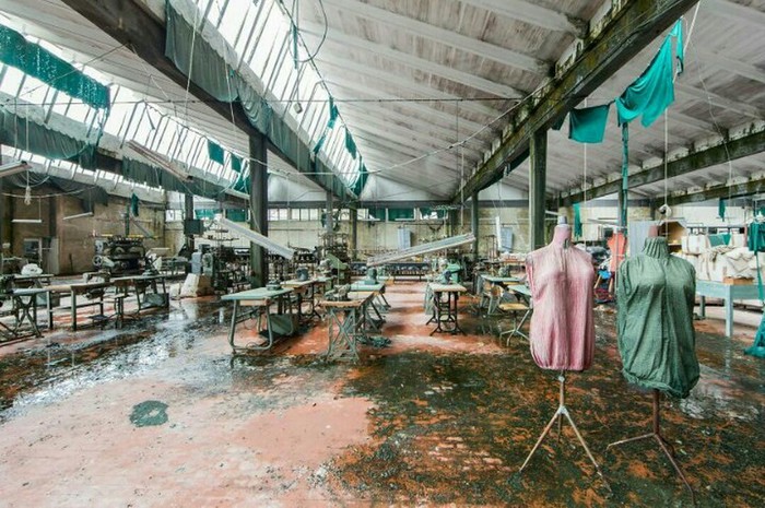 Textile factory in Italy - Italy, Abandoned, Factory