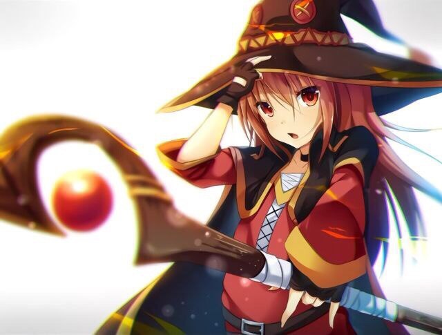 Megumin - Megumin, Konosuba, Anime Art, Аниме