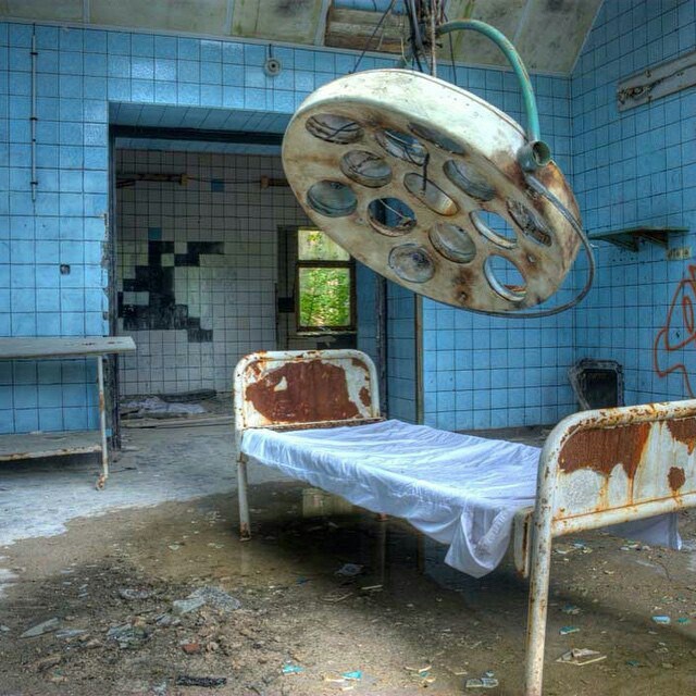 Abandoned hospital - Hospital, Abandoned, operating room, Forgotten