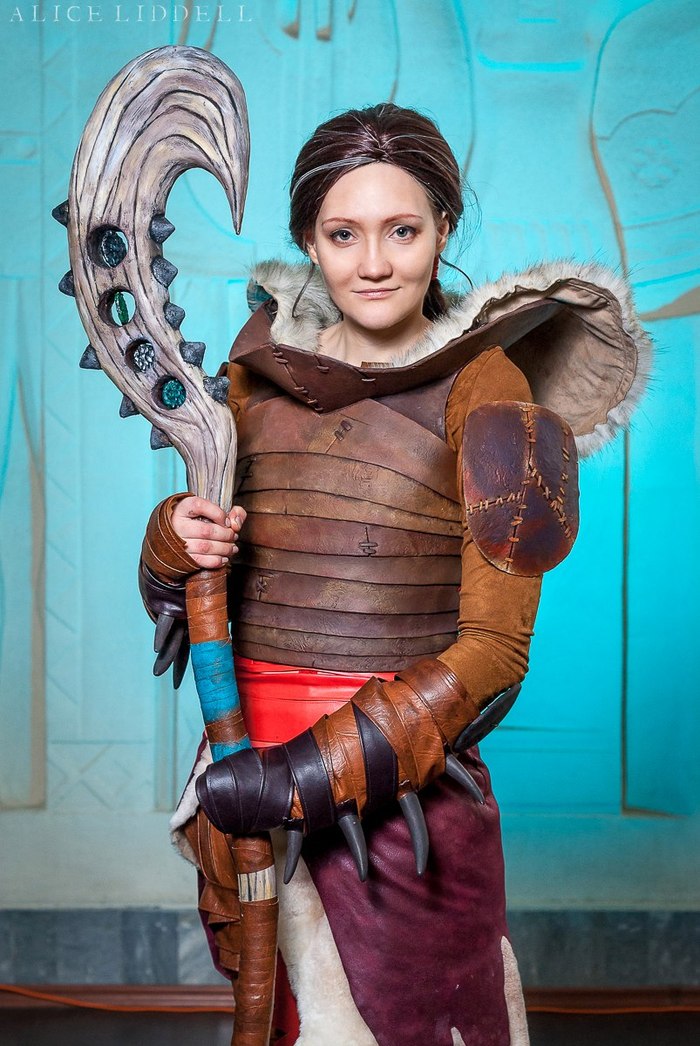 Valka from How to Train Your Dragon 2 - cosplay - How to train your dragon, Roll, Cosplay, , , , Longpost