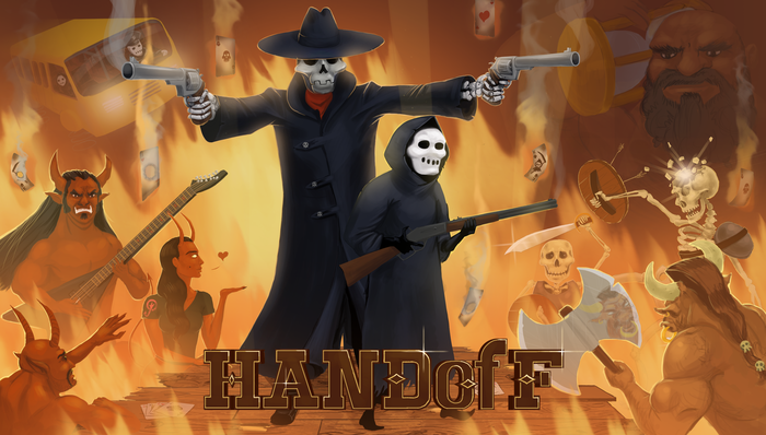    Peace, Death! Hand of F Peacedeath, Handoff, Indie, Gamedev, , , 