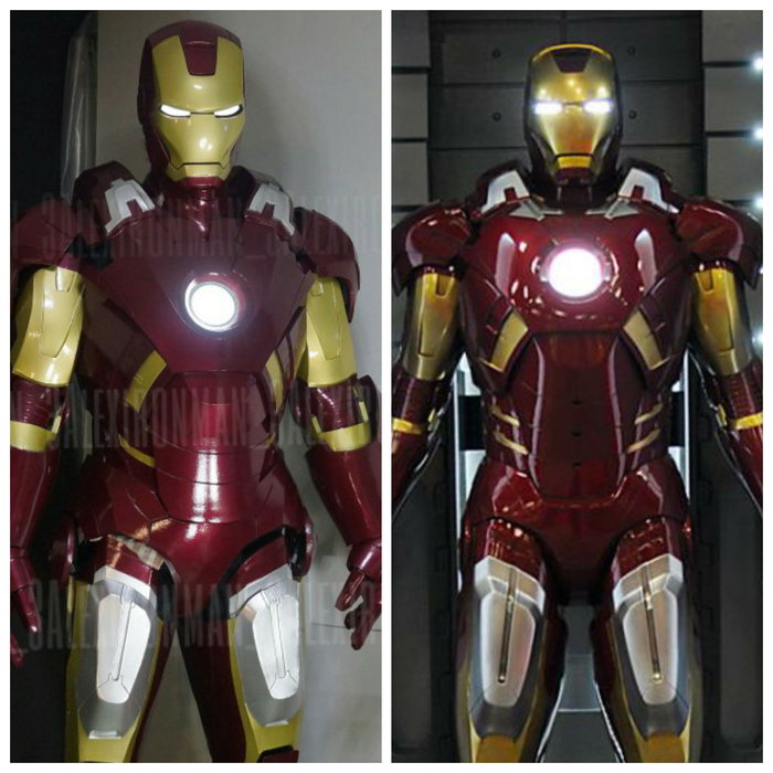 Iron man mark 7 eva foam - My, Longpost, Fresh, iron Man, With your own hands, Cosplay, Iron man