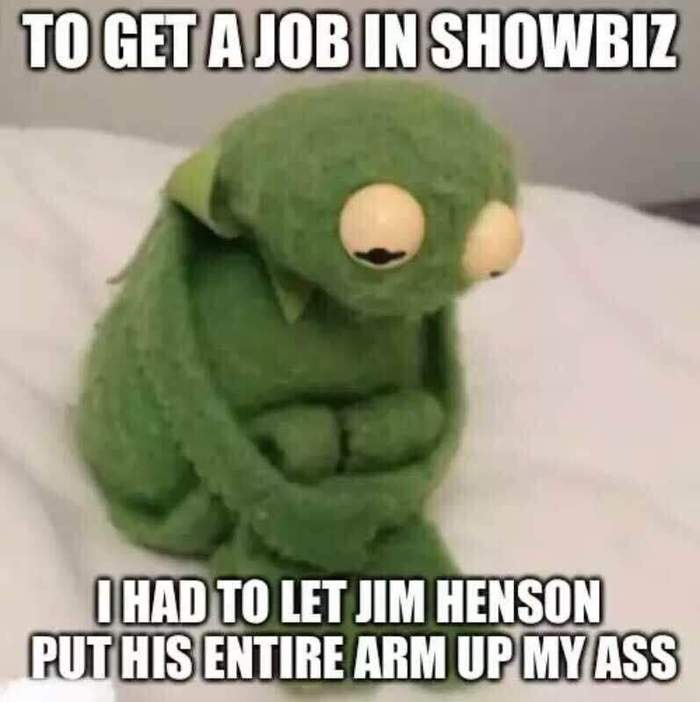 Another victim of harassment in Hollywood - Sexual harassment, Hollywood, Kermit the Frog, Jim Henson