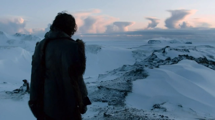 Jon Snow and the Wall - Game of Thrones, PLIO, Jon Snow, Wall, The night Watch