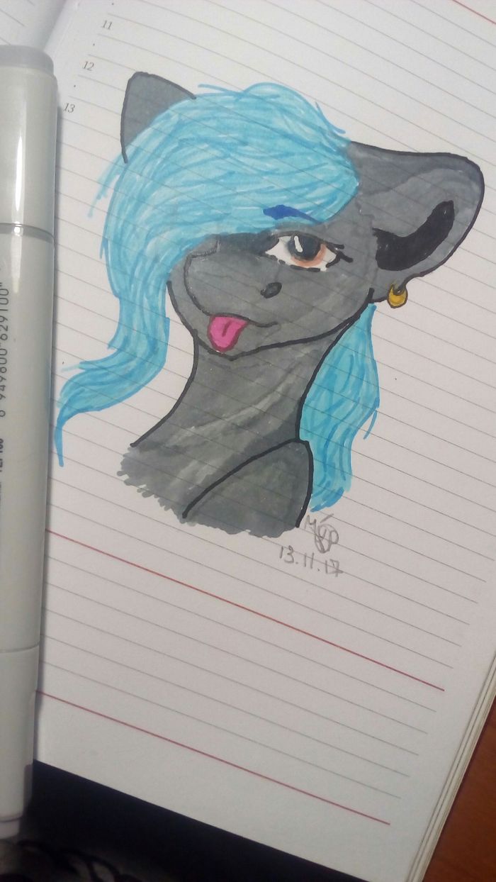 Checking for new markers - My, Drawing, My little pony, Marker