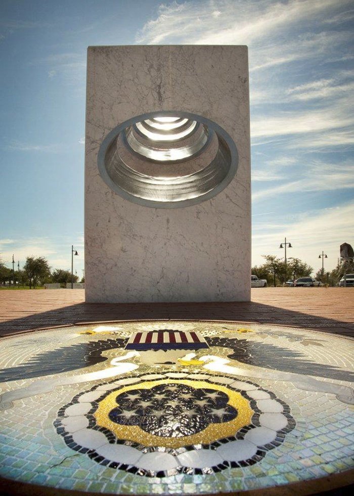 A unique monument reveals its intention only for one minute a year - USA, Monument, Engineering calculation, beauty, The photo, Longpost