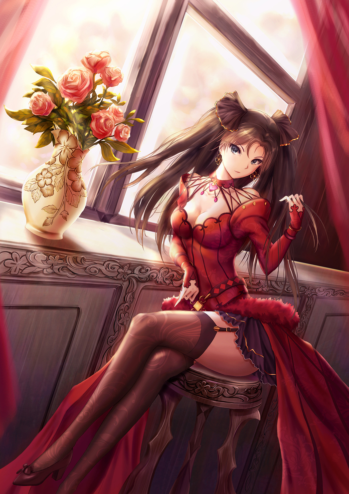 Anime Art 1196 , Anime Art, Fate, Fate-stay Night, Fate Grand Order, Tohsaka Rin, Formalcraft