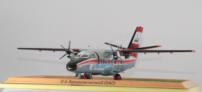Модель самолета L-410 1/72 Моделизм, Стендовый моделизм, Масштабная модель, Модели, Самолет, Сборная модель, Длиннопост, L-410