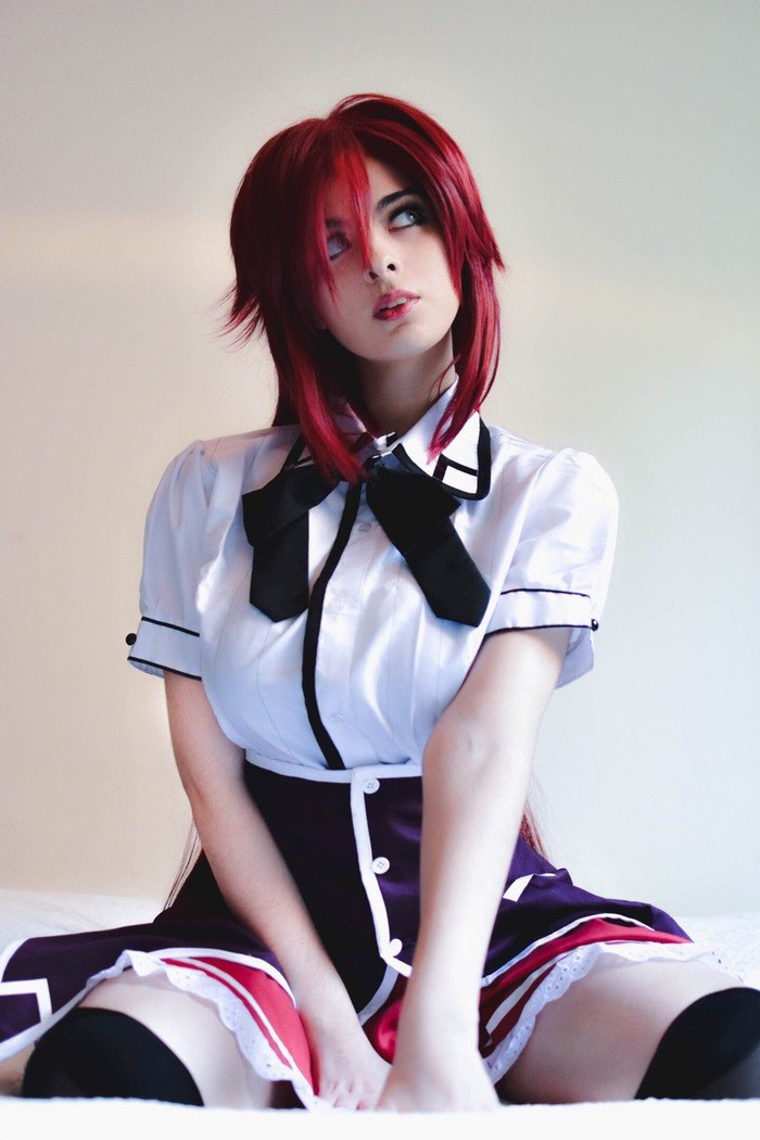 DxD cosplay - NSFW, High School DXD, Rias Gremory, Cosplay, Anime, Longpost