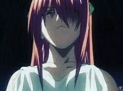 This is not an advertisement.))) Nooo, I just advise you to watch the anime: Elf Song. (Cool anime) - My, Anime, Elfen lied, 