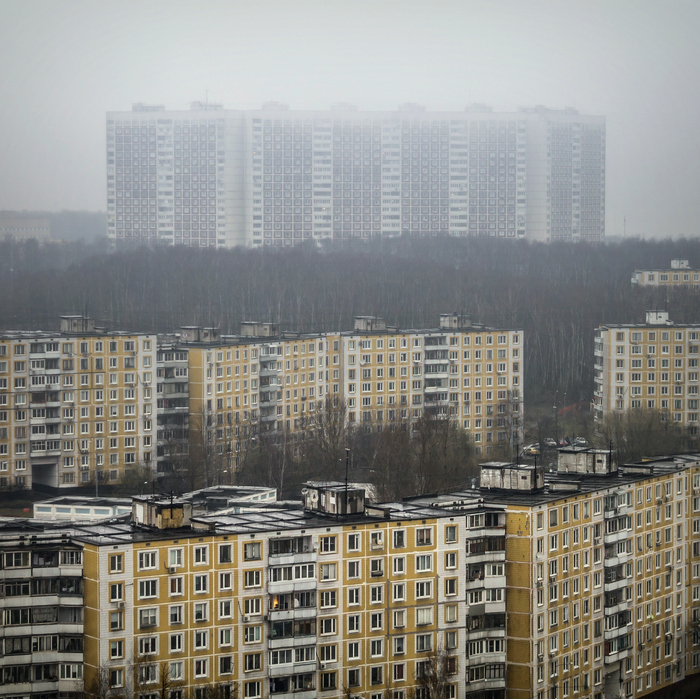 Спальный район москвы фото