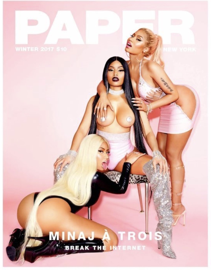 Personality disorder - Nicki Minaj, Cover, Paper