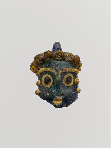 Phoenician glass amulets in the form of heads (masks) - Phoenicia, Glass, Antiquity, Amulet, Mask, Longpost