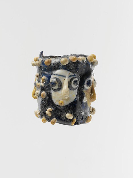 Phoenician glass amulets in the form of heads (masks) - Phoenicia, Glass, Antiquity, Amulet, Mask, Longpost