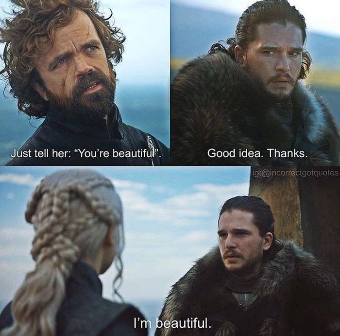 Опять ты ничего не понял, Джон Сноу