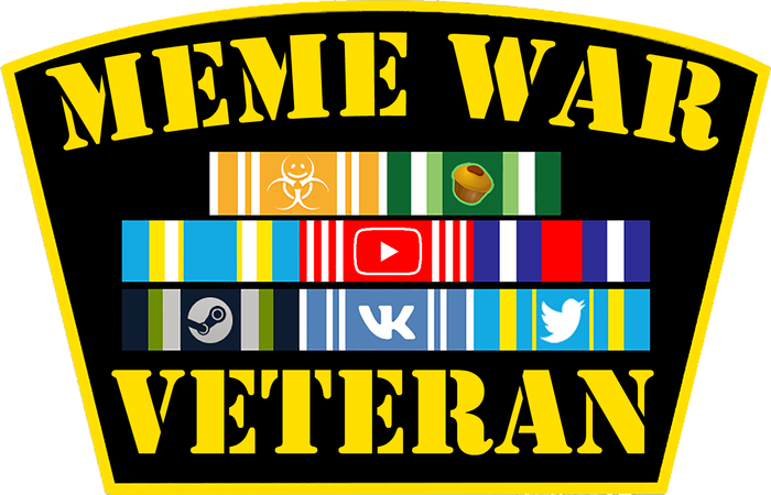 Meme war veteran , Joyreactor, Steam, YouTube, Twitter, , 